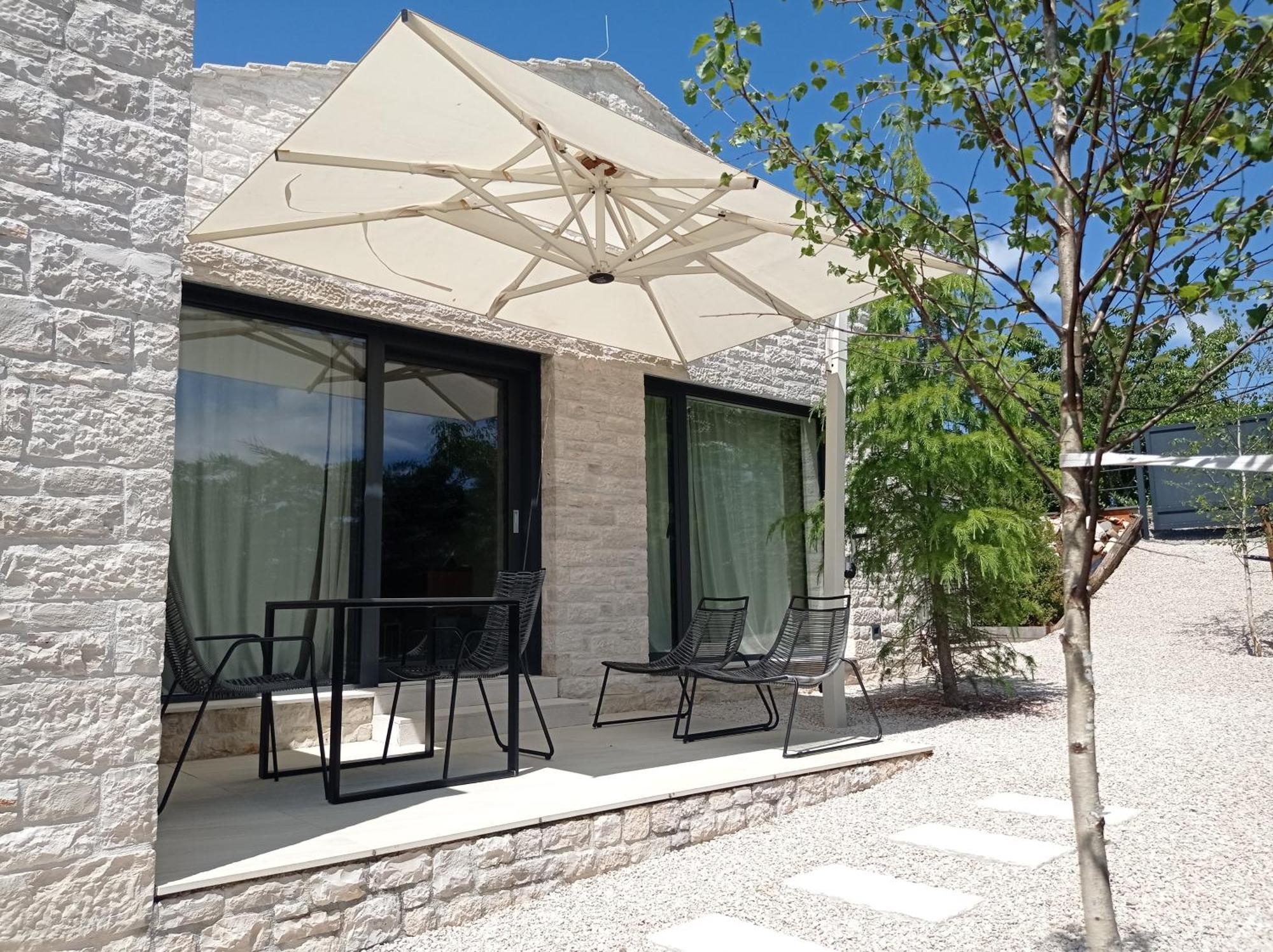 Terra Histria - Boutique Stone House Villa Oprtalj Exterior photo